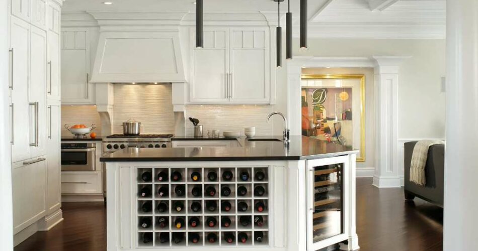 Dark Grey Kitchen Cabinets With White Countertops