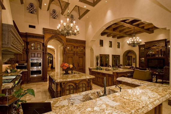 Showcase Of Beautiful And Overwhelming Large Luxury Kitchens 19