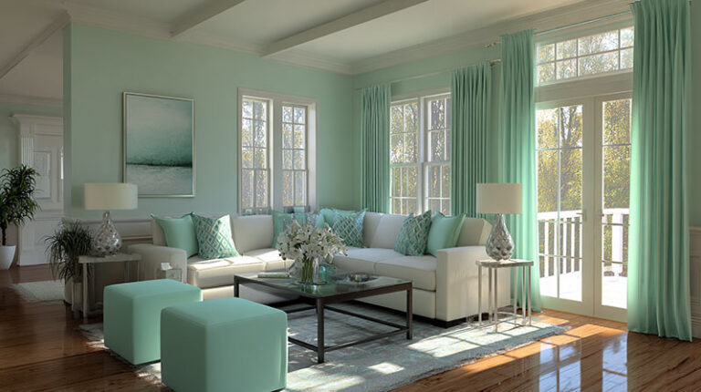 Colors That Go With Mint Green in a Home Decor