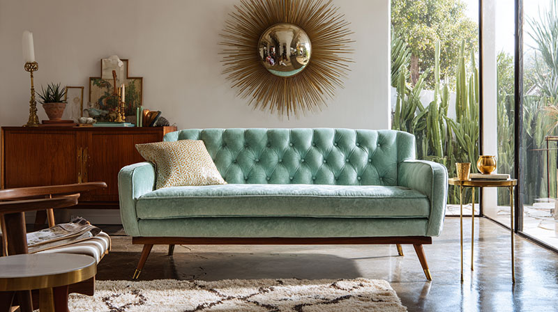 Mint Green in Mid-Century Modern Design