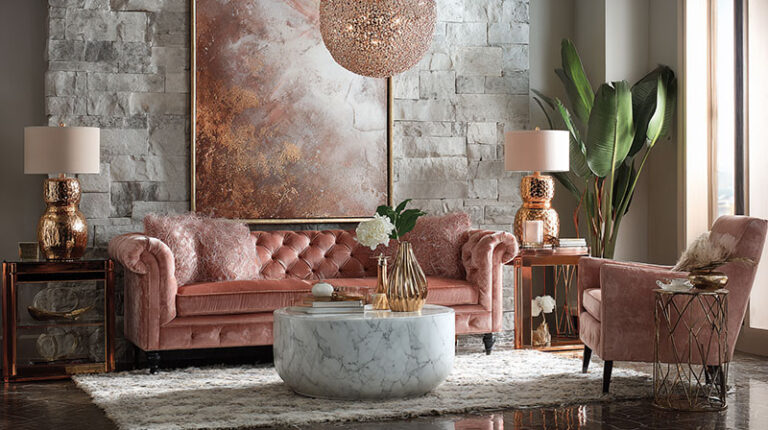Colors That Go With Rose Gold When Decorating a Room