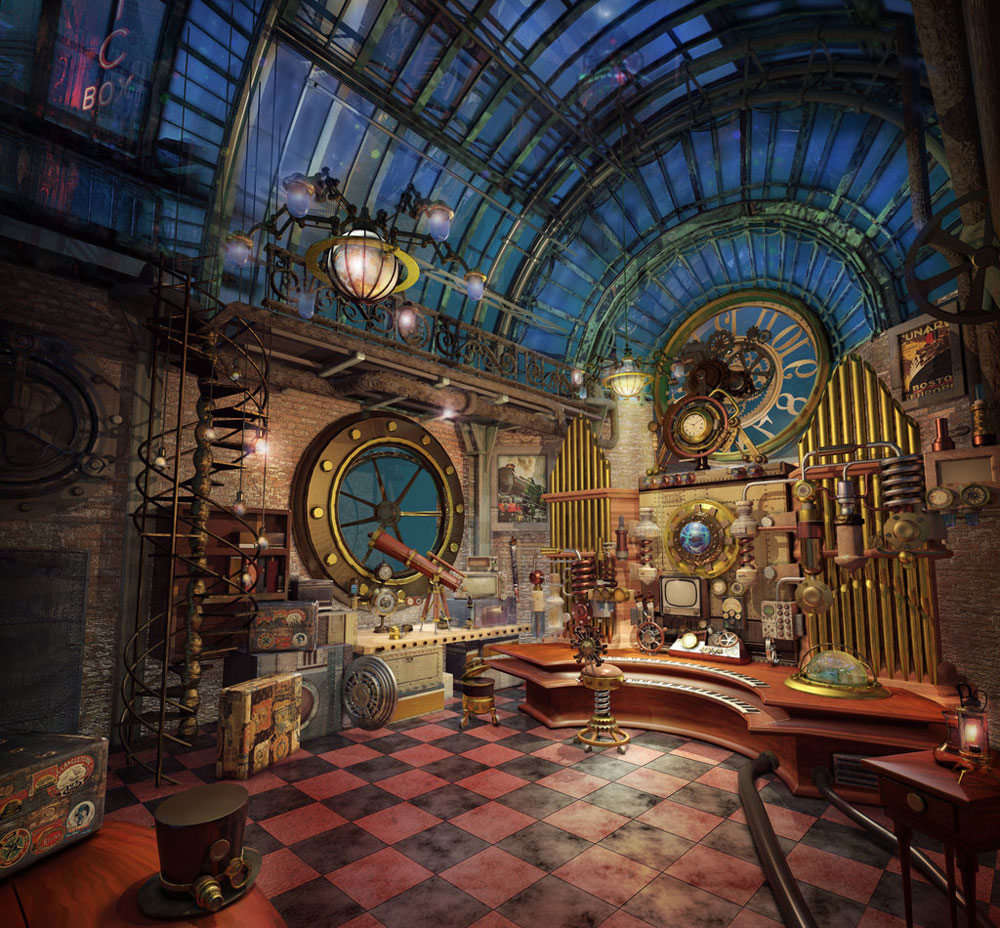 Steampunk Interior Design Style And Decorating Ideas (7)