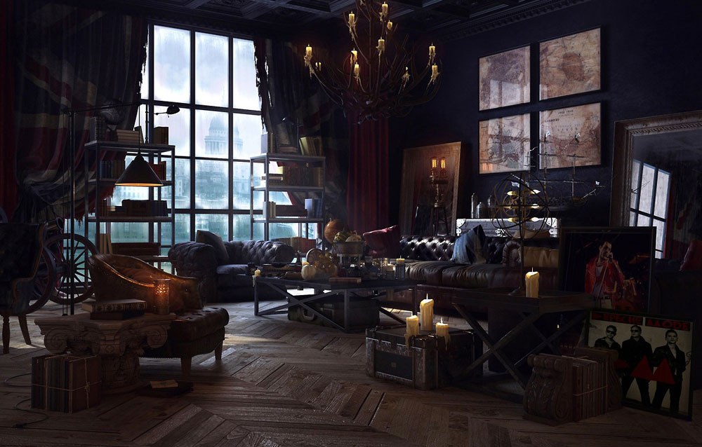 Steampunk Interior Design Style And Decorating Ideas (9)