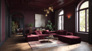 Colors That Go With Burgundy for a Noble-Looking Interior