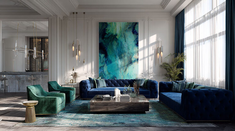 Colors That Go With Emerald Green In Your Home Decor