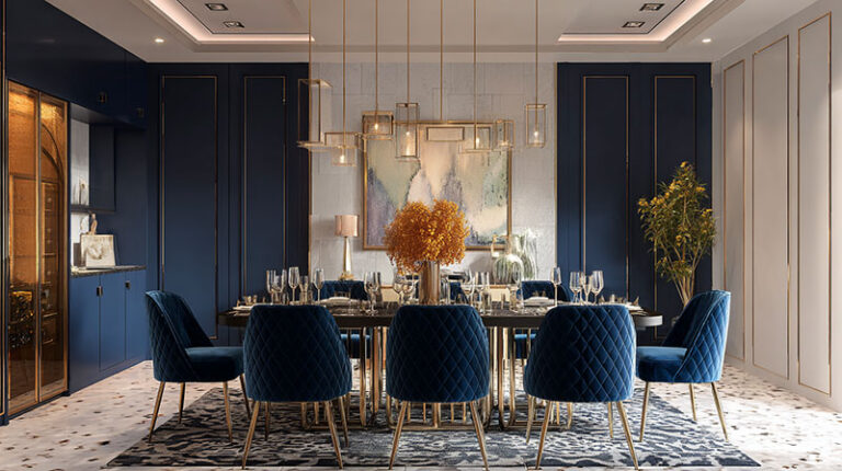 What colors go with blue? Blue paint ideas for your interiors