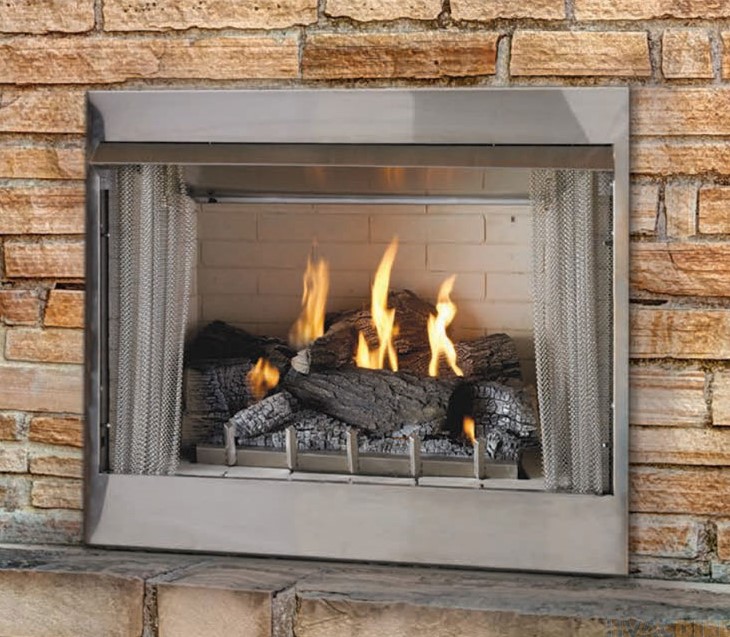 firebox outdoor fireplace