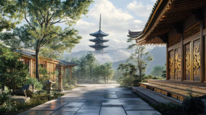 Japanese Pagoda Interior: Exploring Tranquil Spaces