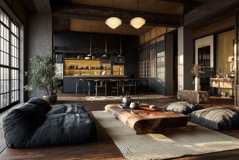 Modern Japanese interior design