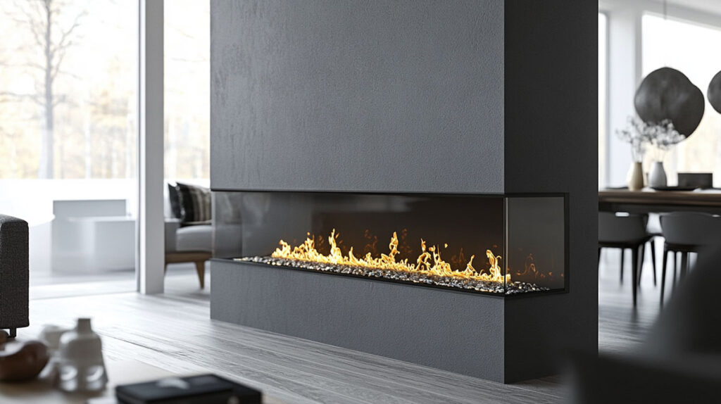 Warm Up with Scandinavian Fireplace Ideas