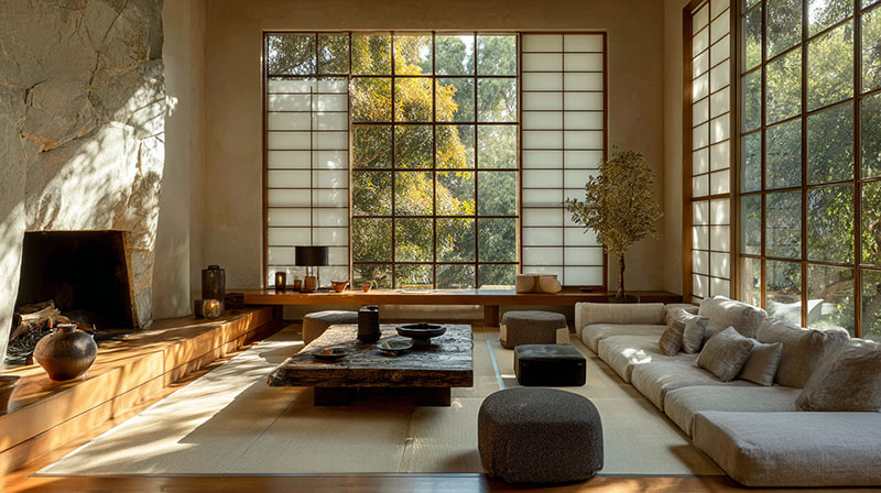 Japanese Lighting for Living Rooms