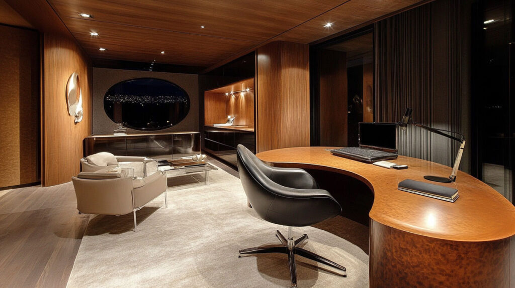 Thumbnail for Minimalist Home Office Apartment Design