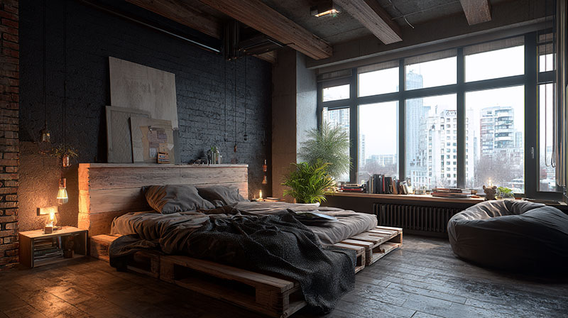What Are the Color Palettes in Industrial Minimalism