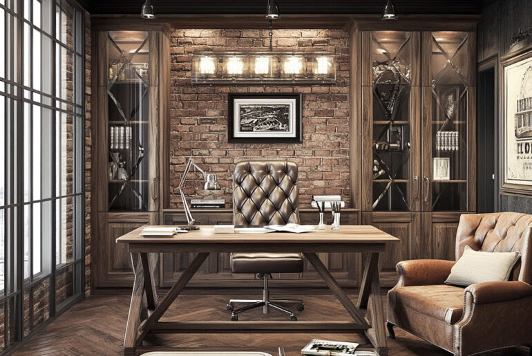 industrial office lighting ideas