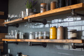 pipe shelving ideas