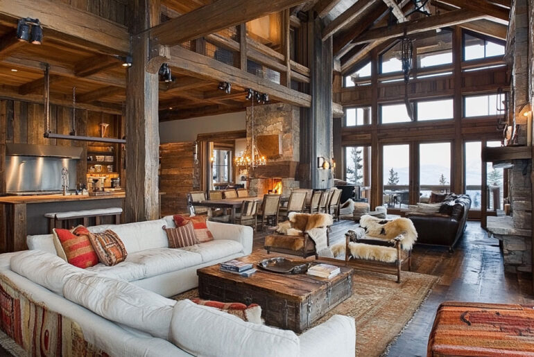 what is rustic industrial