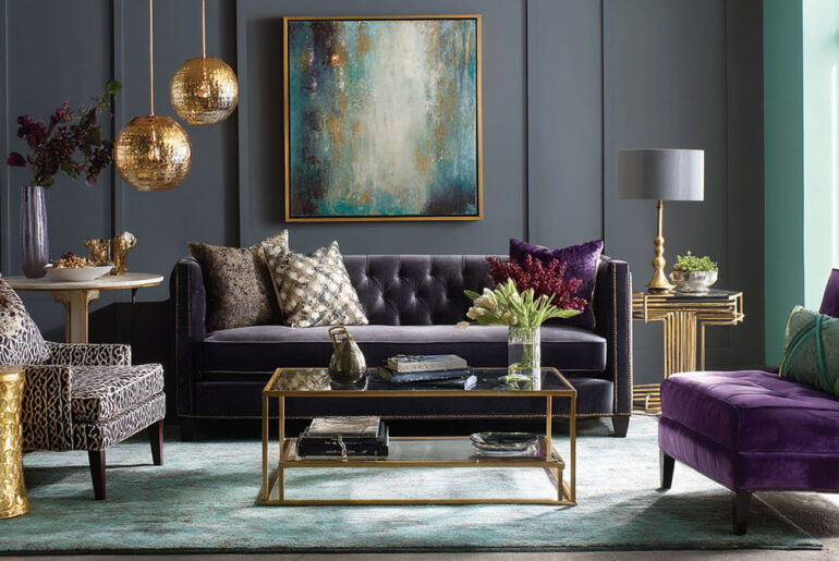 Art Deco color palette