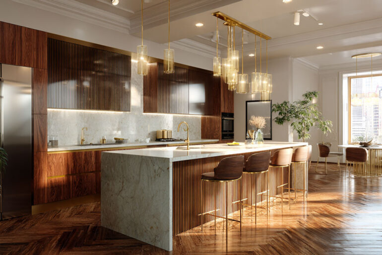 Art Deco kitchen elements