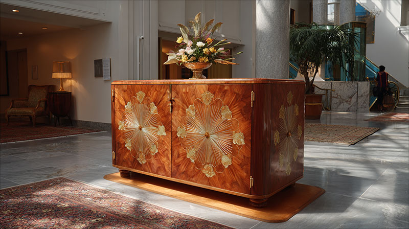 Floral Patterns in Furniture Design