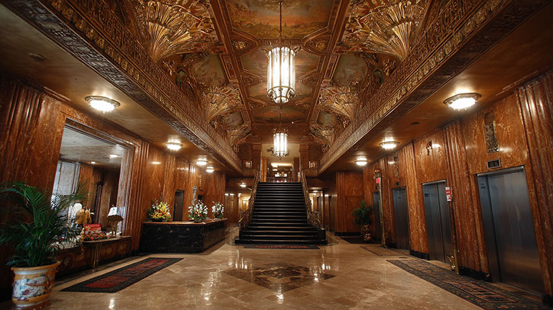 Public Buildings with Notable Floral Art Deco Elements