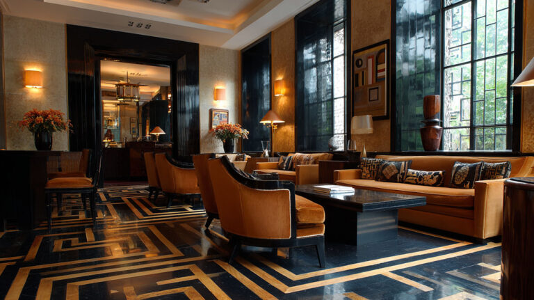 Geometric Shapes in Art Deco Interiors: A Design Staple