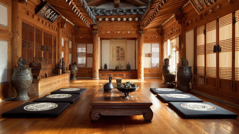 Sophisticated Harmony in Traditional Korean Interior Design