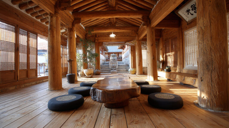 Sophisticated Harmony in Traditional Korean Interior Design