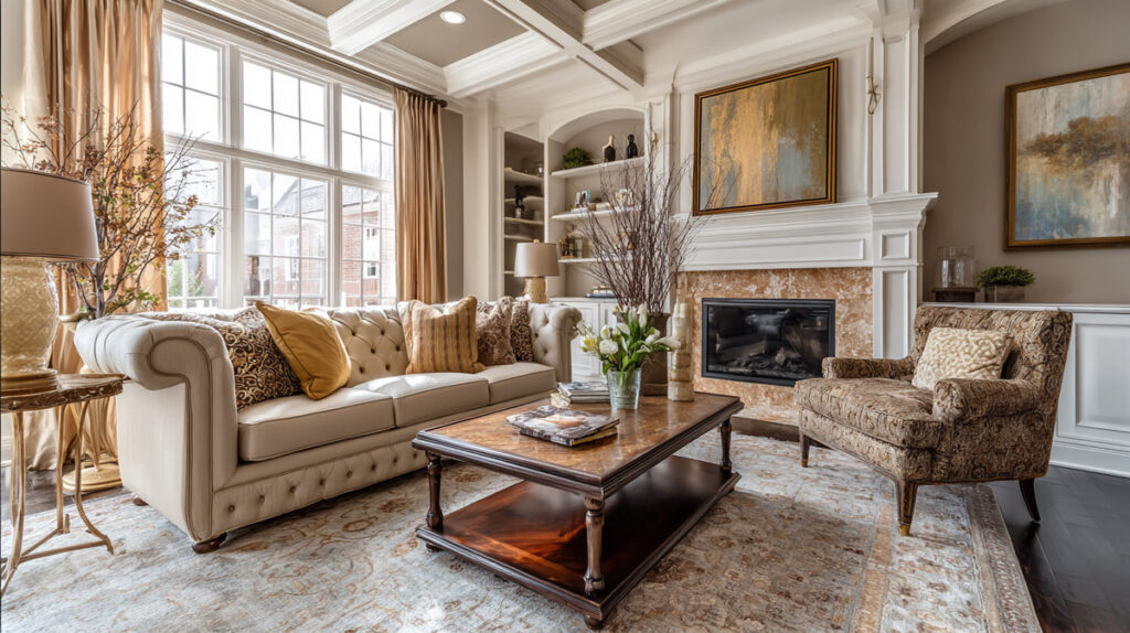 Traditional Living Room Interior Design That Feels Fresh