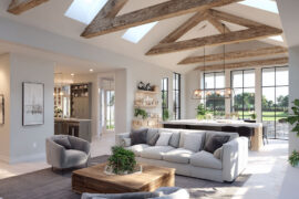 contemporary farmhouse interior design