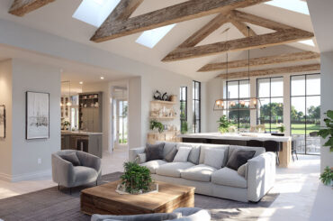 contemporary farmhouse interior design