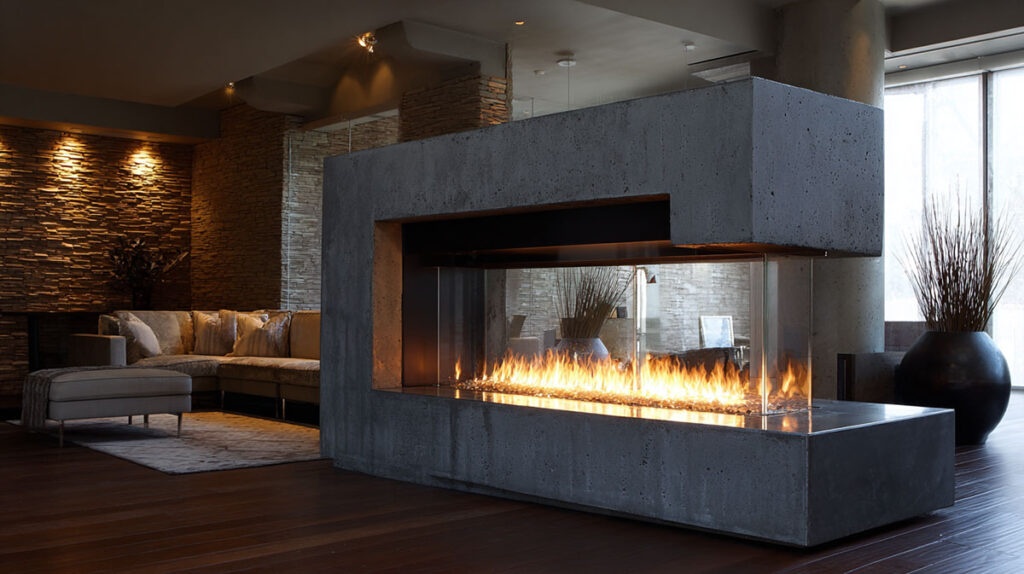Contemporary Fireplace Ideas for Cozy Chic Spaces