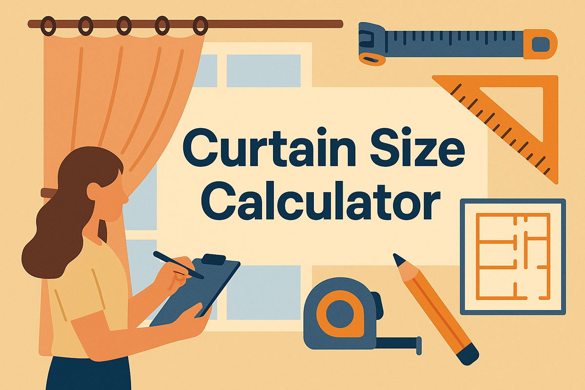 Professional Curtain Size Calculator