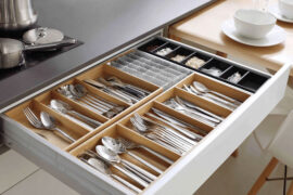 how to organize kitchen utensils