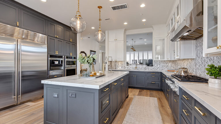 Styling Your Grey Kitchen Cabinets with Stainless Steel Appliances