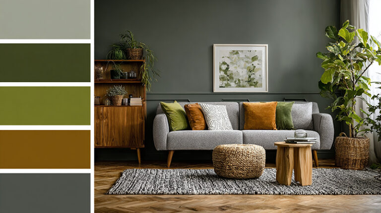 Earthy Color Palette for Interior Design: Warm and Natural Tones