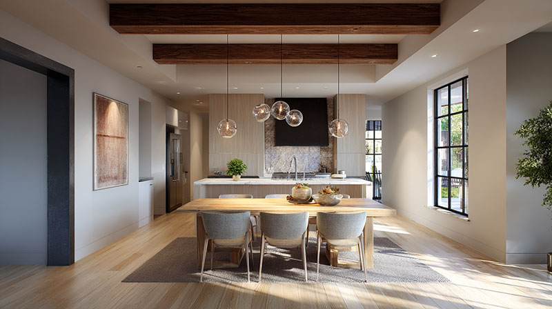 What Color Dining Table Goes With Light Wood Floors