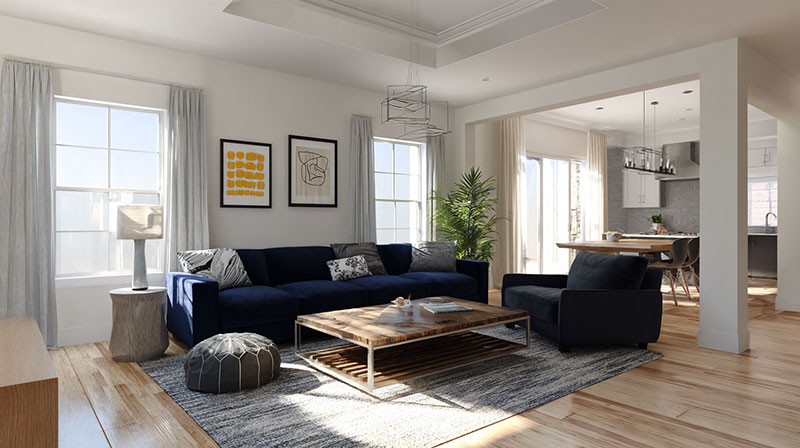 What Color Sofa Goes With Light Wood Floors