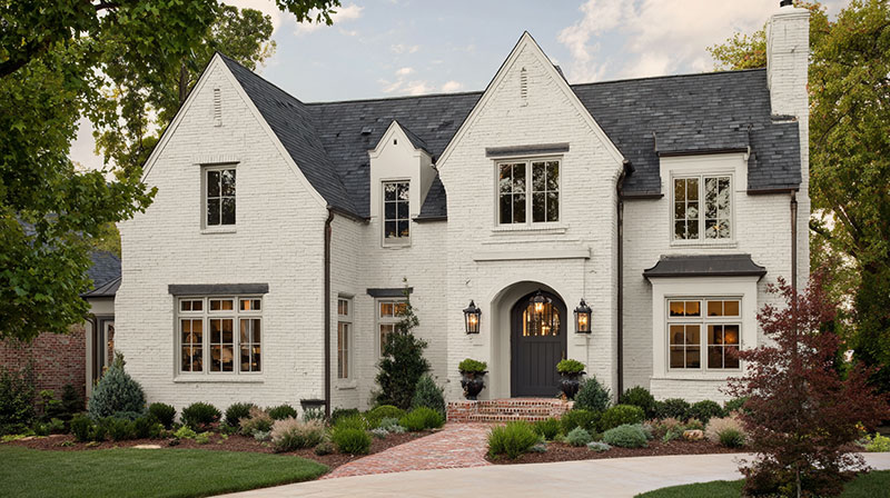 What Makes a Paint Color Work on a Brick Exterior