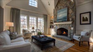 Paint Colors That Go with Stone Fireplace