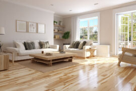 what color furniture goes with light wood floors