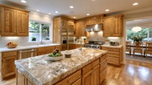 Colors That Go with Honey Oak Cabinets