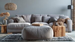 What Color Sofa Goes with Gray Walls